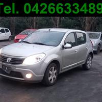 Ricambi DACIA SANDERO 1° SERIE 1.4 BENZINA- K7JA7