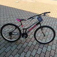 Bici ragazza da 24 NUOVA Mountain bike 18 veloc