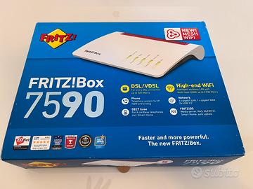 Router FRITZ!Box 7590 fibra + FRITZ!repeater