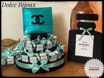 Bomboniere segnaposto borse miniatura .chanel.