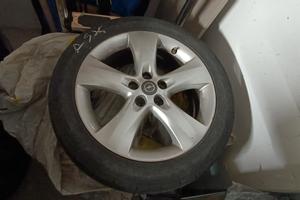 4 Cerchi Lega Opel Astra 17 pollici originali