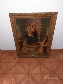 cornice con Madonna 