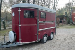 Trailer trasporto 2 cavalli FAUTRAS full optional