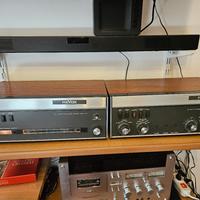 amplificatore e radio revox 