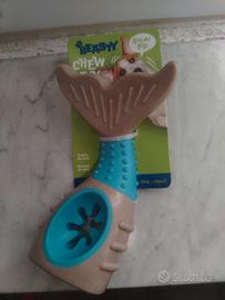 coda pesce pulizia denti 