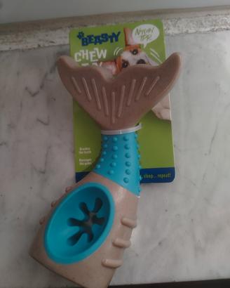 coda pesce pulizia denti 