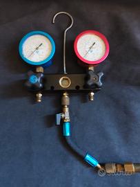 manometro condizionatore 2 vie
