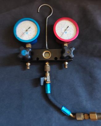 manometro condizionatore 2 vie