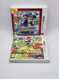 MARIO TENNIS OPEN /MARIO PARTY ISLAND NINTENDO 3DS