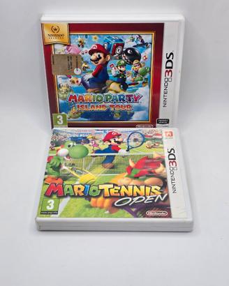 MARIO TENNIS OPEN /MARIO PARTY ISLAND NINTENDO 3DS