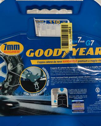 Catene Auto Good Year 110 - 7mm - ingombro minimo