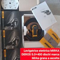 levigatrice elettrica MIRKA DEROS II 5.0+400dischi