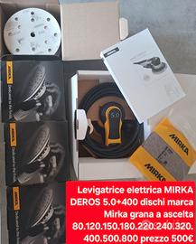 levigatrice elettrica MIRKA DEROS II 5.0+400dischi