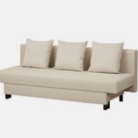 Divano letto asarum beige