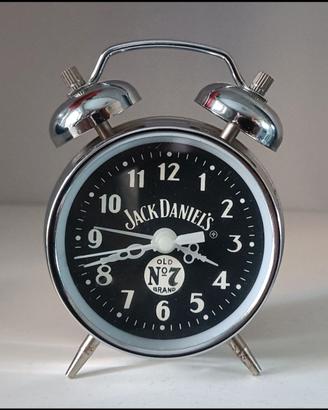 Sveglia a carica manuale Jack Daniels originale