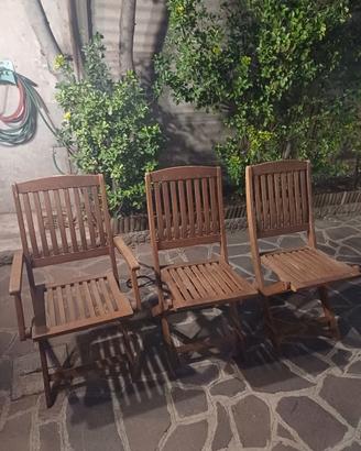 sedie in legno