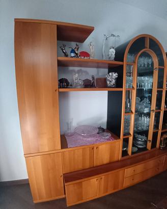 Salotto parete attrezzata per sala da pranzo o sal