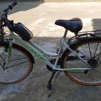 bicicletta donna revisionata completamente