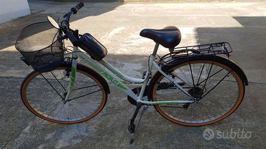 bicicletta donna revisionata completamente
