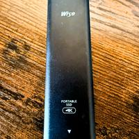 SSD esterno Wise PTS-1024 1 TB Nero, ultrapiatto!