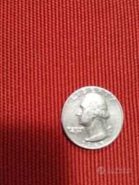 moneta quarto di dollaro1965