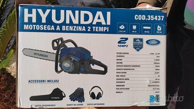 Motosega hyundai 2 tempi benzina