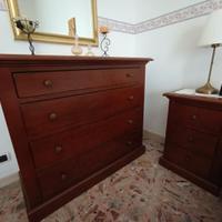 Mobili Camera Legno Massello e Letto