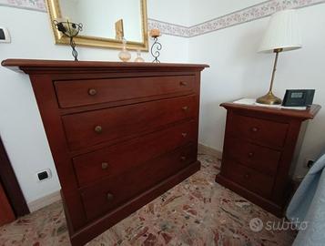 Mobili Camera Legno Massello e Letto