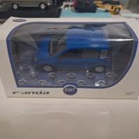 modellino 1/43 norev fiat panda blu