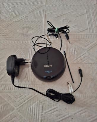 Base Trasmettitore Wireless  FM Philips 