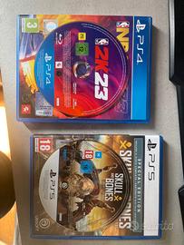 vendi – NBA 2K23 ps4 + Skull and Bones ps5