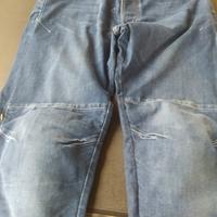 pantaloni jeans moto 