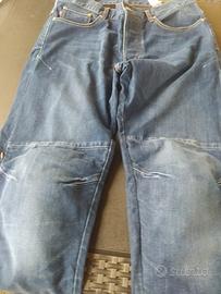 pantaloni jeans moto 