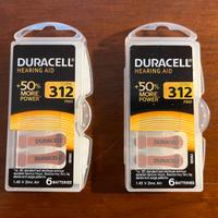 batterie ricambio Duracell 312