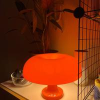 Orange Mushroom table lamp