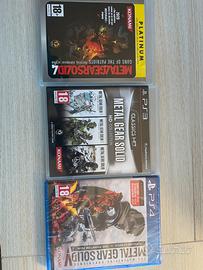 Lotto Metal Gear Solid - ps3/ps4