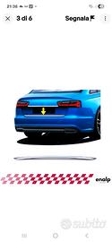 Modanatura portellone posteriore Audi A6 berlina  