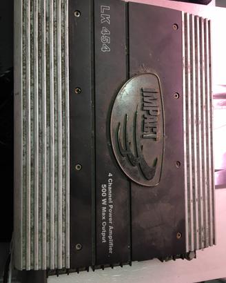 Amplificatore impact lk454 4 canali