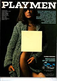 Olga Biserio  Invernizio rivista playmen aprile 74