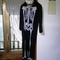 Halloween Carnevale costume Teschio Scheletro 