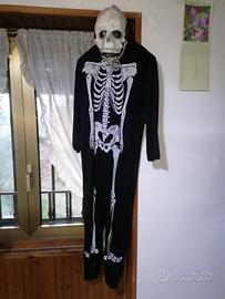 Halloween Carnevale costume Teschio Scheletro 
