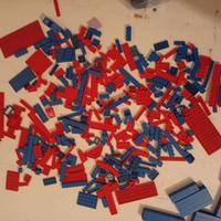 Lego Blocchi Misti Rossi e Blu