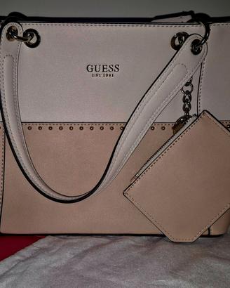 Borsa Guess Rosa cipria