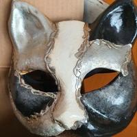 Maschera veneziana gatto