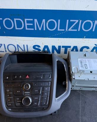 stereo/cd/bluetooth opel zafira c anno 2015