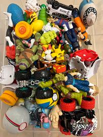 Personaggi vari pokemon dragonball spiderman tarta