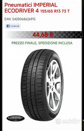 155 65 r13 73T pneumatici Matiz