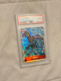 Carta OnePiece OP03 Marco PSA 10