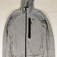 Felpa Nike Tech Fleece Zip Uomo Grigia S Perfetta
