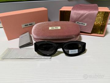 Occhiali da sole MIUMIU Glimpse ovali